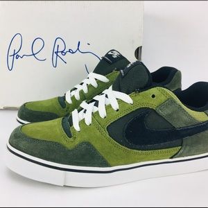 Nike SB Zoom Paul Rodriguez 2.5 Army & Black NEW